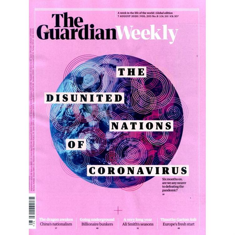 the guardian weekly 8月7日 2020【金石堂、博客來熱銷】