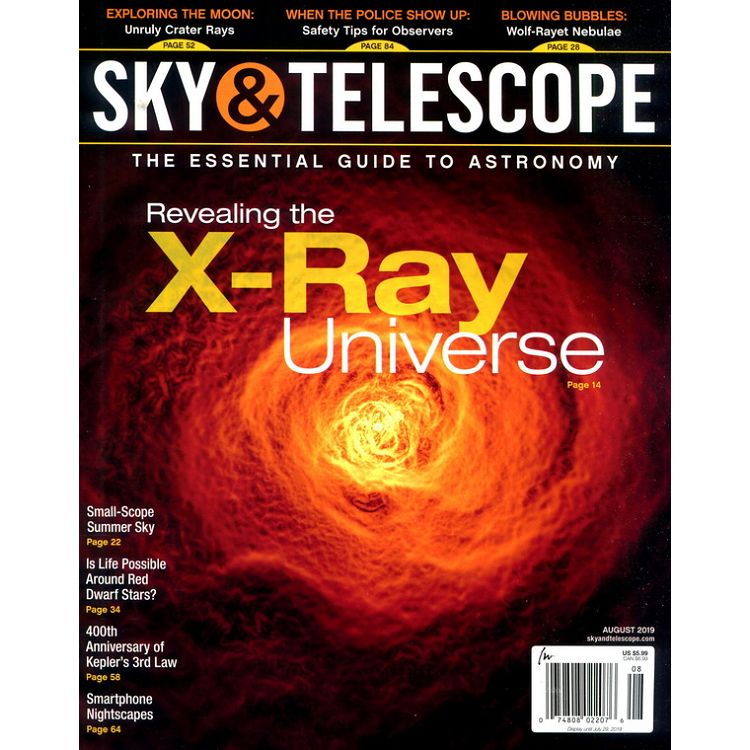 SKY & TELESCOPE 8月號 2019【金石堂、博客來熱銷】