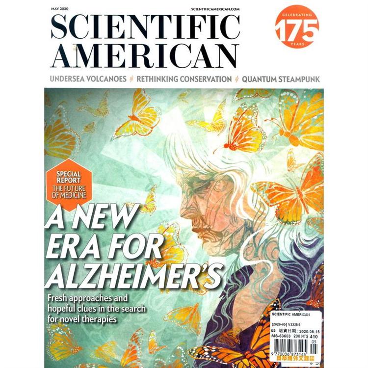 SCIENTIFIC AMERICAN 5月號 2020【金石堂、博客來熱銷】