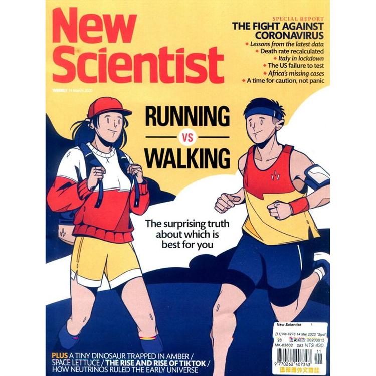 New Scientist 第3273期 3月14日 2020【金石堂、博客來熱銷】