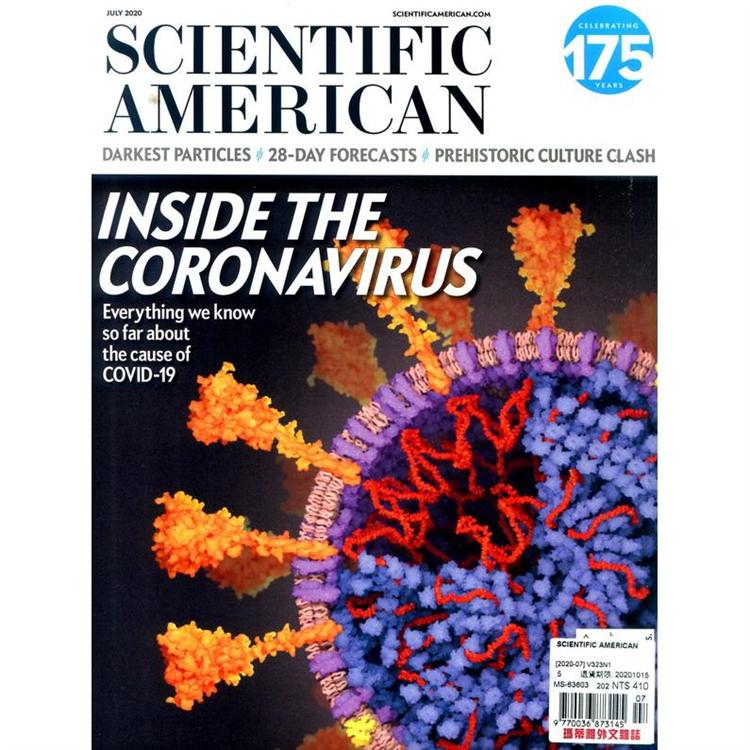 SCIENTIFIC AMERICAN 7月號 2020【金石堂、博客來熱銷】