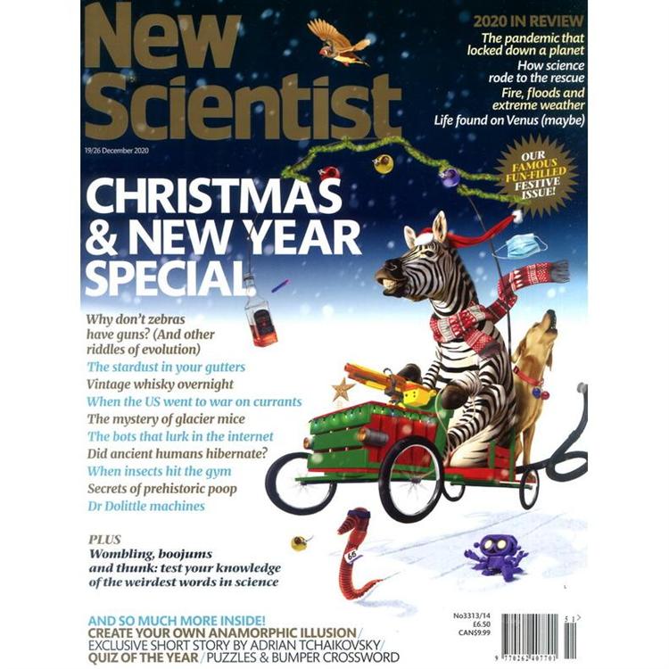 New Scientist 第3313-3314期 12月19-26日 2020【金石堂、博客來熱銷】