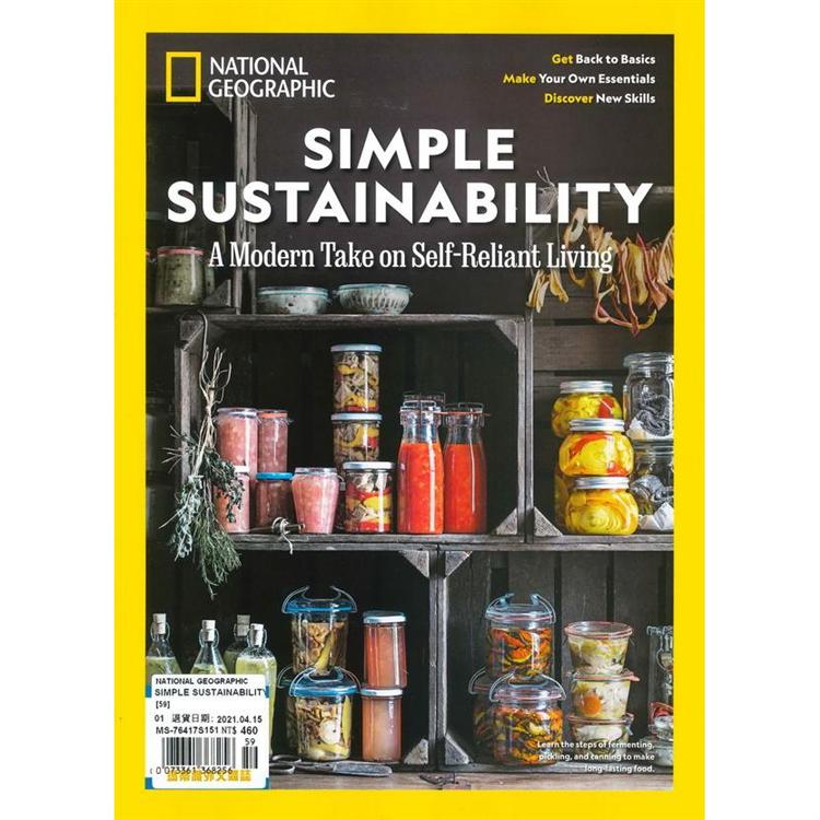 NATIONAL GEOGRAPHIC  SIMPLE SUSTAINABILITY-(59)【金石堂、博客來熱銷】