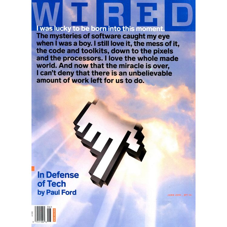 WIRED (US) 6月號 2019【金石堂、博客來熱銷】