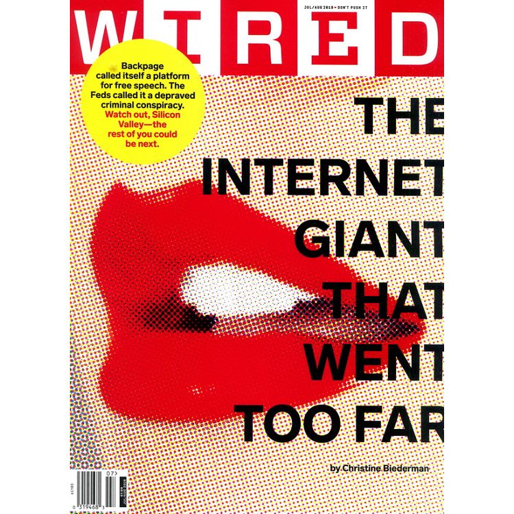 WIRED (US) 7-8月號 2019【金石堂、博客來熱銷】