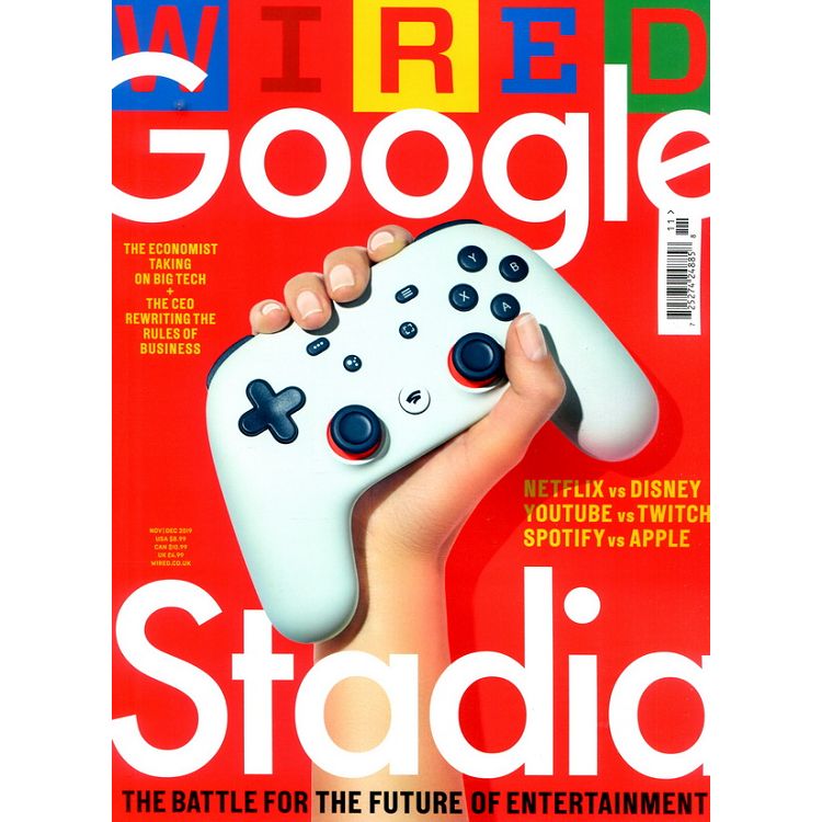 WIRED (UK) 11-12月號 2019【金石堂、博客來熱銷】