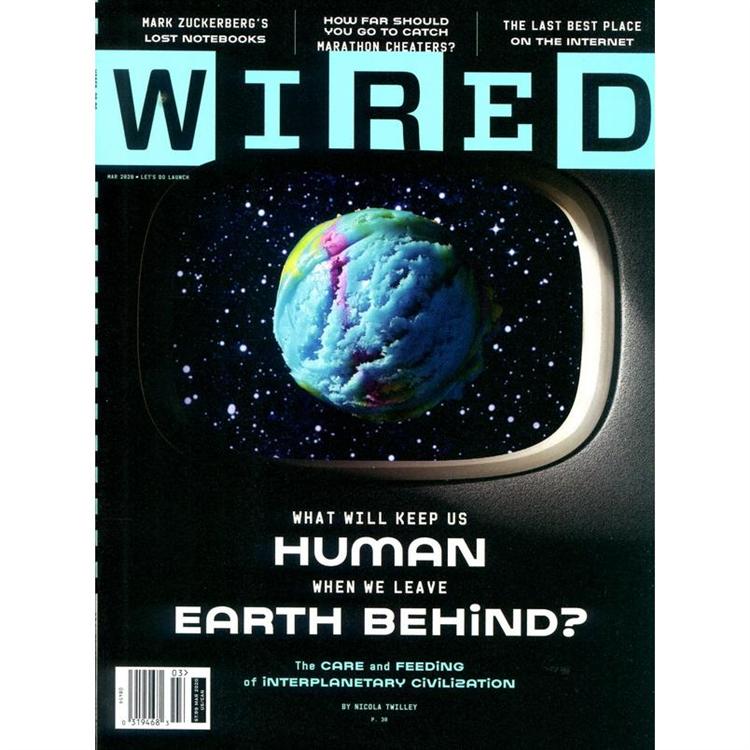 WIRED (US) 3月號 2020【金石堂、博客來熱銷】