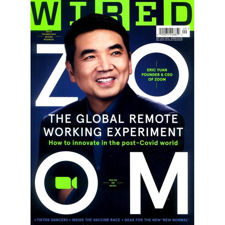 WIRED (UK) 9-10月號/2020【金石堂、博客來熱銷】