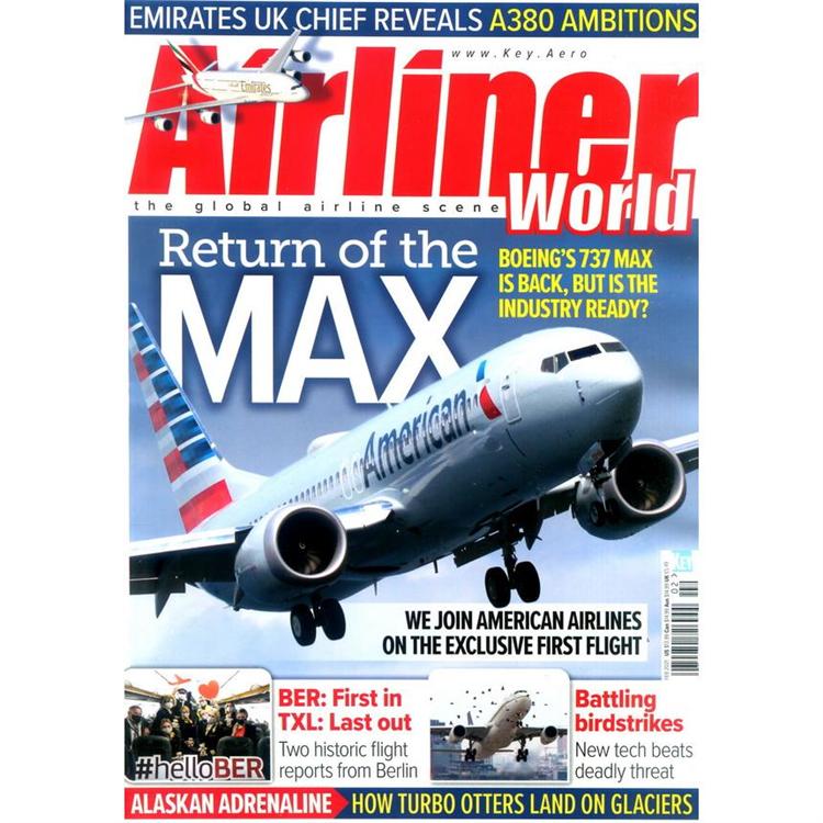 Airliner World 2月號 2021【金石堂、博客來熱銷】