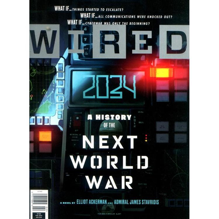 WIRED (US) 2月號 2021【金石堂、博客來熱銷】