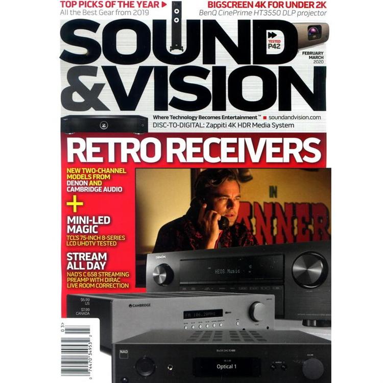 SOUND & VISION 2-3月號 2020【金石堂、博客來熱銷】