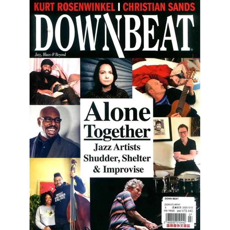 DOWN BEAT 7月號 2020【金石堂、博客來熱銷】