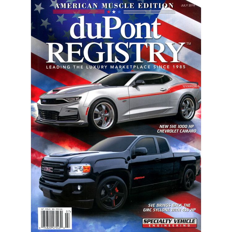 duPont REGISTRY Automobiles 7月號 2019【金石堂、博客來熱銷】