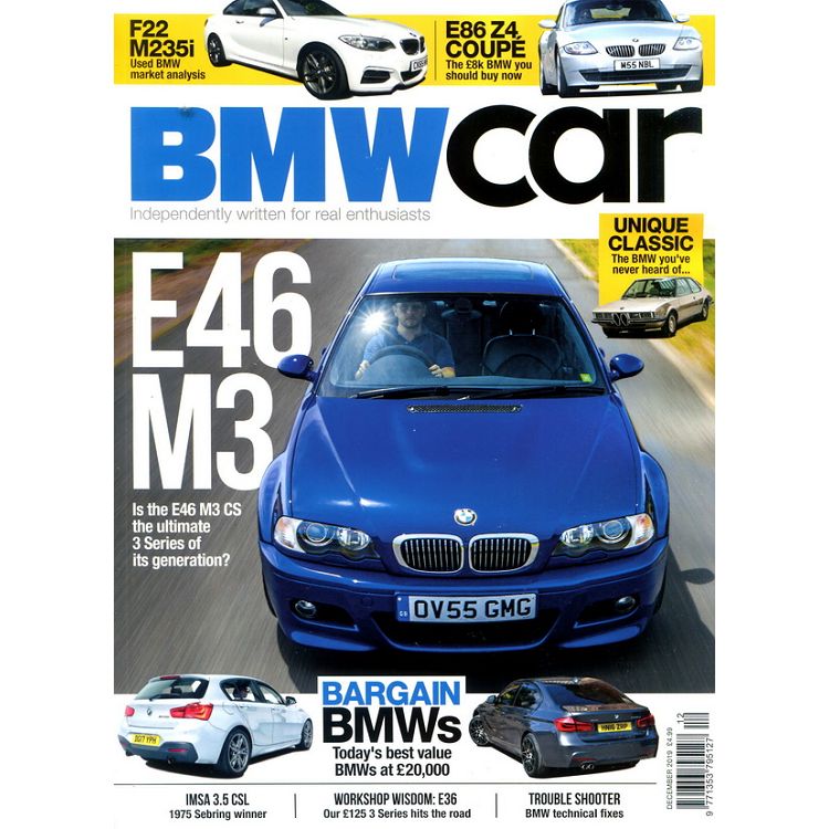 BMW car 12月號 2019【金石堂、博客來熱銷】