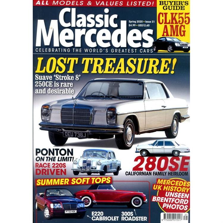 Classic Mercedes 第31期 春季號 2020【金石堂、博客來熱銷】