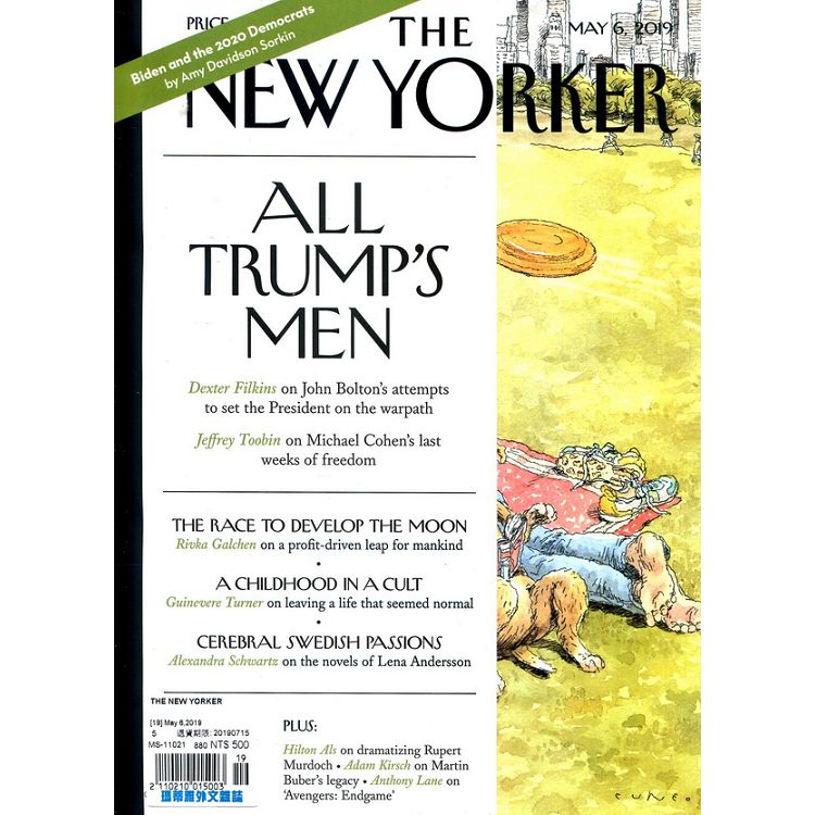 THE NEW YORKER 5月6日 2019【金石堂、博客來熱銷】