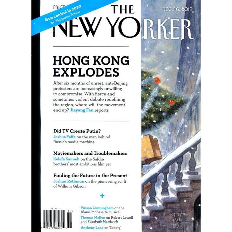 THE NEW YORKER 12月16日 2019【金石堂、博客來熱銷】