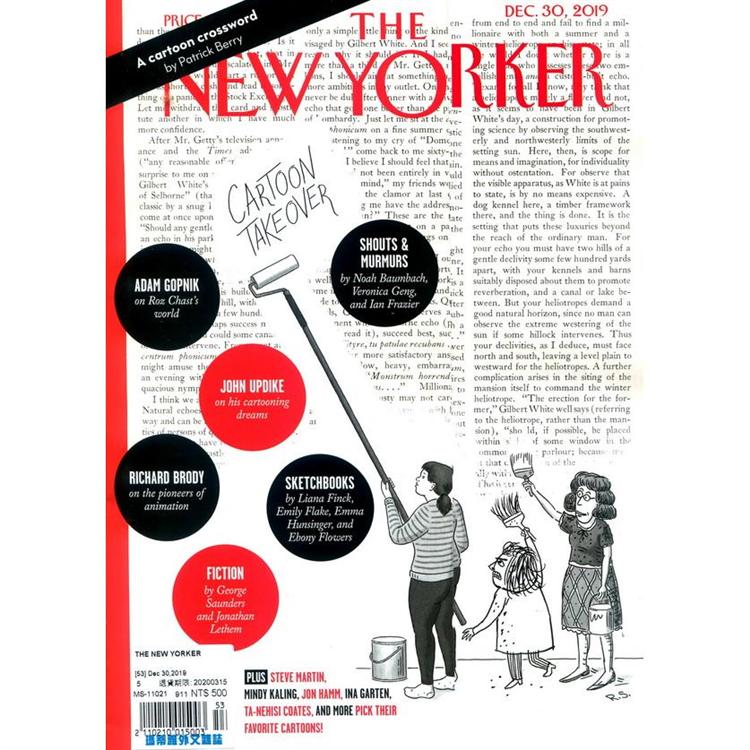 THE NEW YORKER 12月30日 2019【金石堂、博客來熱銷】