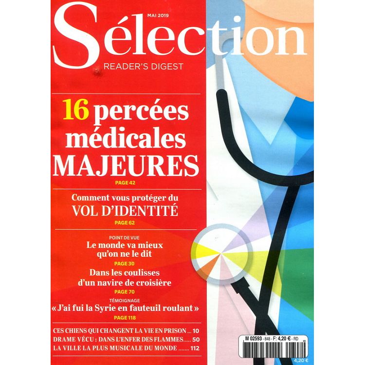 Selection READER`S DIGEST 第848期 5月號2019【金石堂、博客來熱銷】