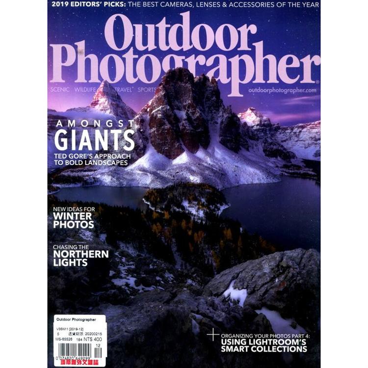 Outdoor Photographer 12月號 2019【金石堂、博客來熱銷】