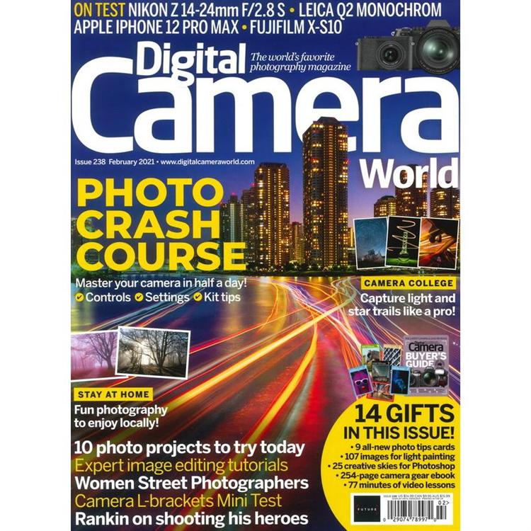 Digital Camera World 2月號 2021【金石堂、博客來熱銷】