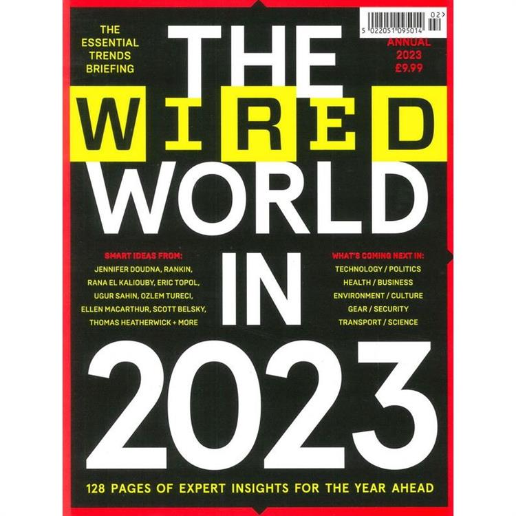 WIRED － THE WORLD IN 2023 ANNUAL 2023【金石堂、博客來熱銷】