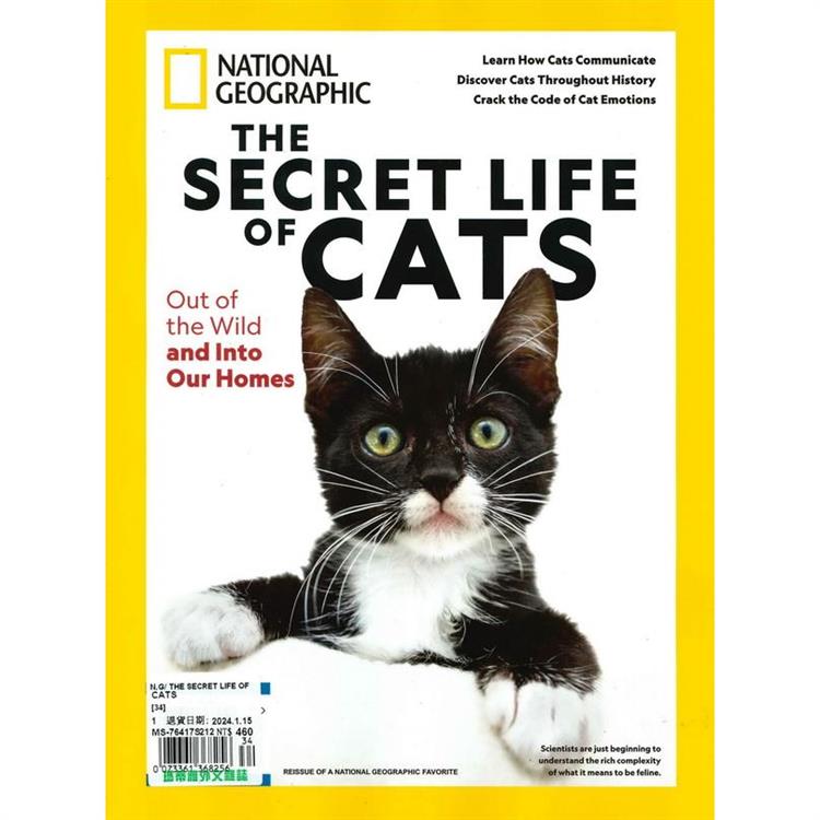 N.G  THE SECRET LIFE OF CATS 第34期【金石堂、博客來熱銷】