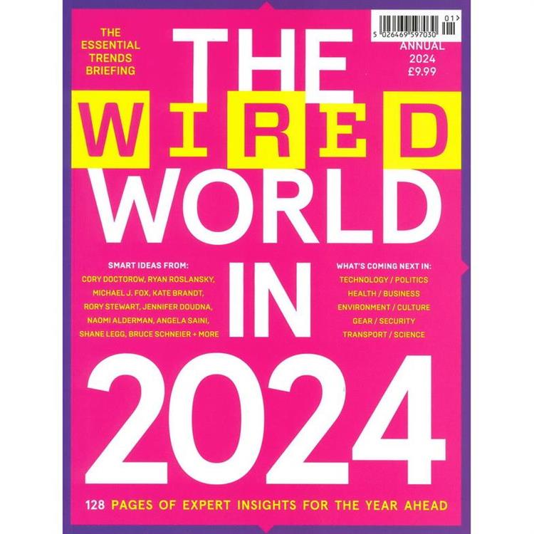 WIRED - THE WORLD IN 2024 ANNUAL 2024【金石堂、博客來熱銷】