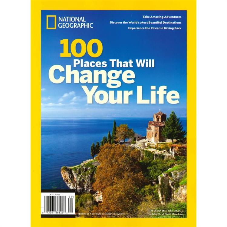 NATIONAL GEOGRAPHIC   100 Places That Will.. 第39期 2023【金石堂、博客來熱銷】