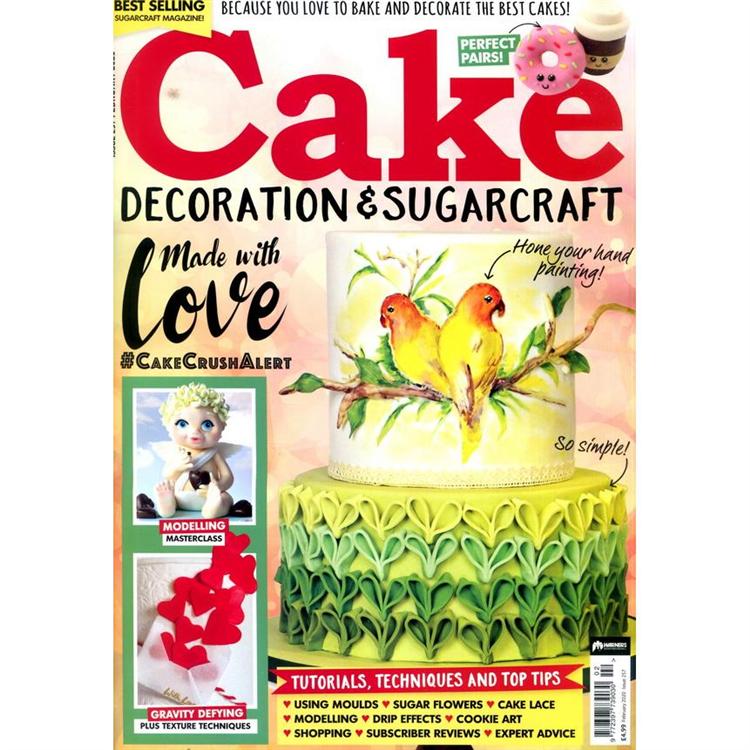 Cake DECORATION & SUGARCRAFT 第257期 2月號2020【金石堂、博客來熱銷】