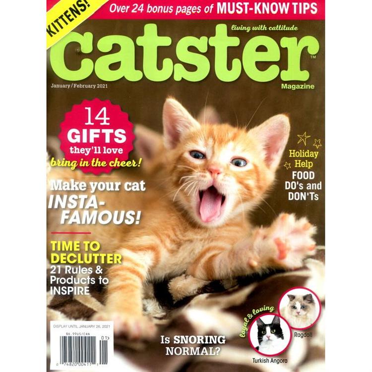 catster Magazine *** 1-2月號 2021【金石堂、博客來熱銷】