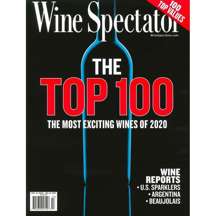 Wine Spectator 12月31日-1月15日 2020【金石堂、博客來熱銷】