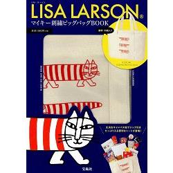 LISA LARSON MIKEY貓刺繡圖騰帆布托特包特刊附大型帆布托特包 | 拾書所
