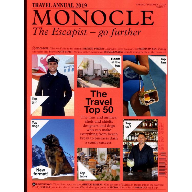 MONOCLE  The ESCAPIST 第1期 春夏號 2019【金石堂、博客來熱銷】