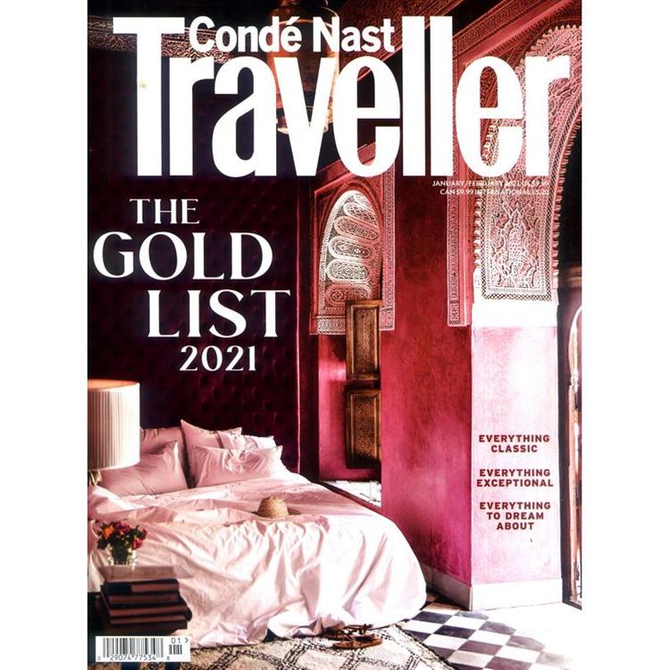 Conde Nast Traveller (UK) 1-2月號 2021【金石堂、博客來熱銷】