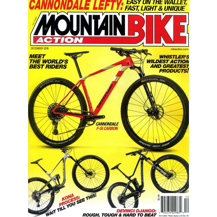 MOUNTAIN BIKE ACTION 12月號 2019【金石堂、博客來熱銷】