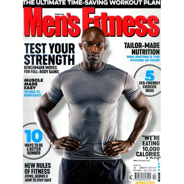 Men`s Fitness (UK) 10月號 2020【金石堂、博客來熱銷】