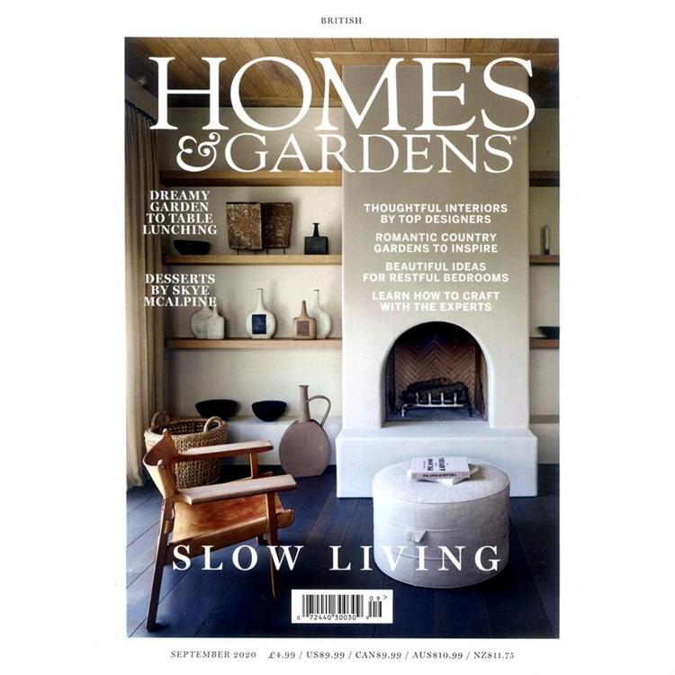 HOMES & GARDENS (UK) 9月號 2020【金石堂、博客來熱銷】