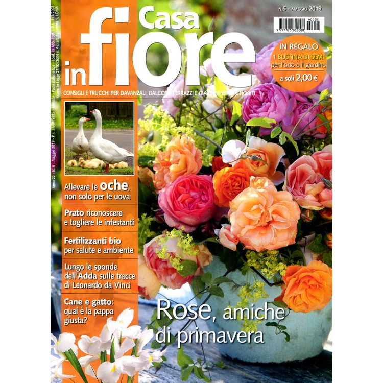 Casa in fiore 第5期 5月號 2019【金石堂、博客來熱銷】