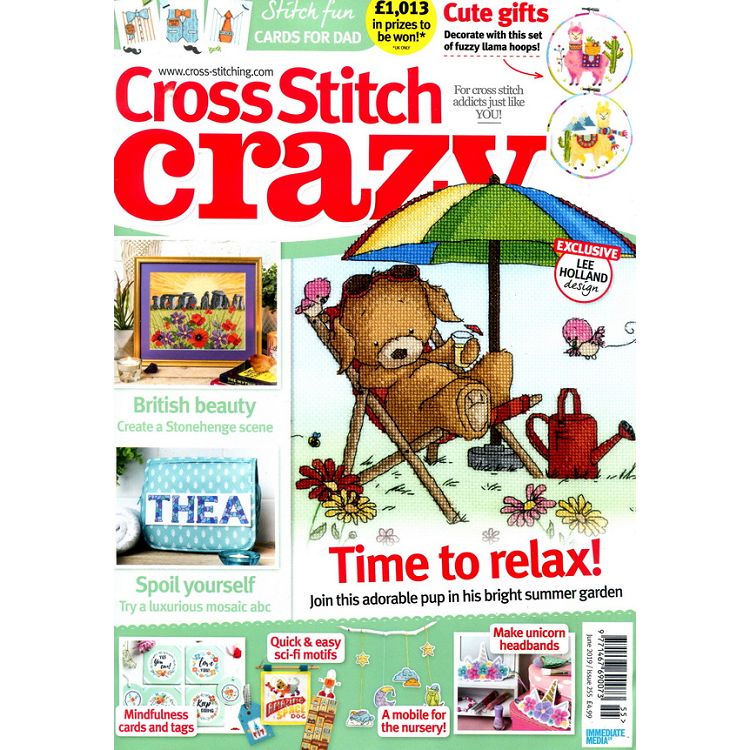 Cross stitch crazy 第255期 6月號 2019【金石堂、博客來熱銷】