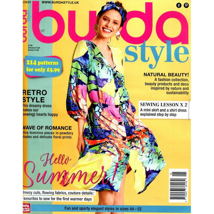 burda style 第5期 2019【金石堂、博客來熱銷】