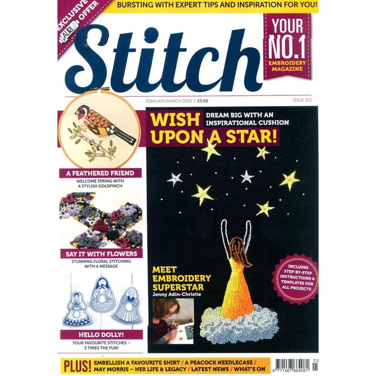 Stitch 第123期 2-3月號 2020【金石堂、博客來熱銷】