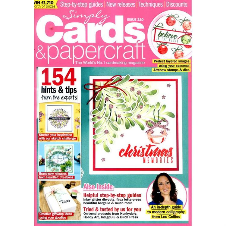 Simply Cards & papercraft 第210期【金石堂、博客來熱銷】