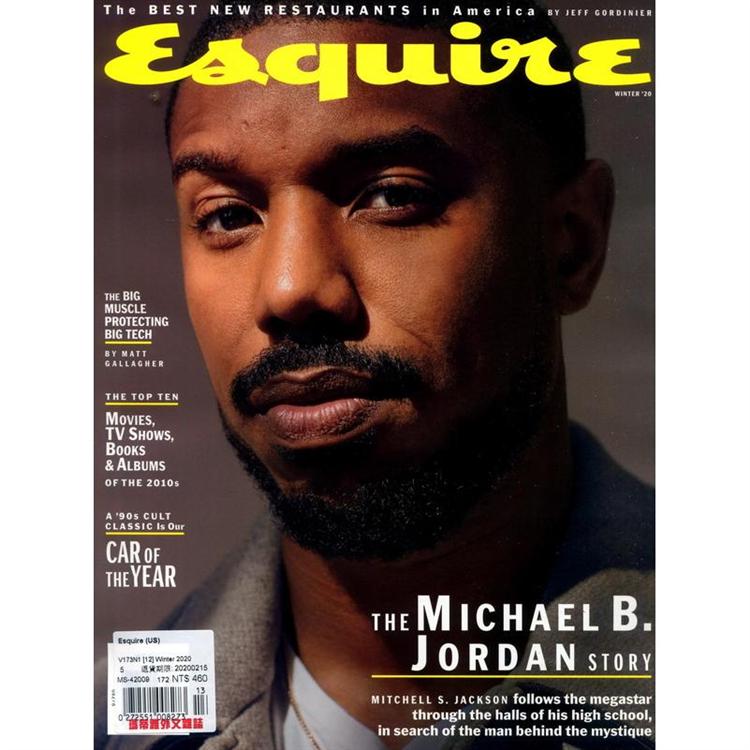 Esquire (US) 冬季號 2020【金石堂、博客來熱銷】