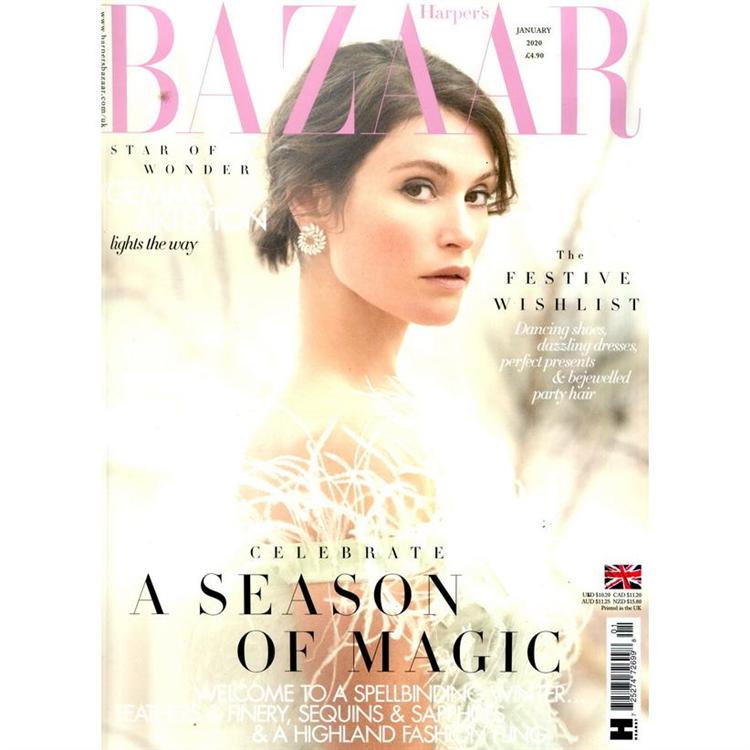 Harper`s BAZAAR (UK) 1月號 2020【金石堂、博客來熱銷】