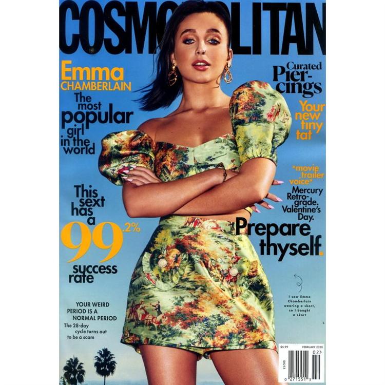 COSMOPOLITAN (US) 2月號 2020【金石堂、博客來熱銷】