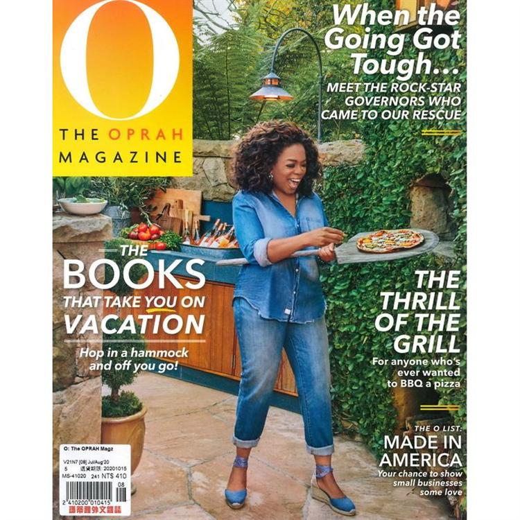 O: The OPRAH Magz 7-8月號 2020【金石堂、博客來熱銷】