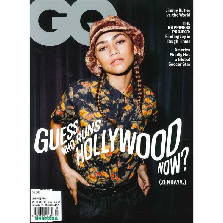 GQ (US) 2月號 2021【金石堂、博客來熱銷】