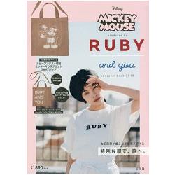 RUBY AND YOU×迪士尼米奇聯名托特包特刊附托特肩背兩用包【金石堂、博客來熱銷】