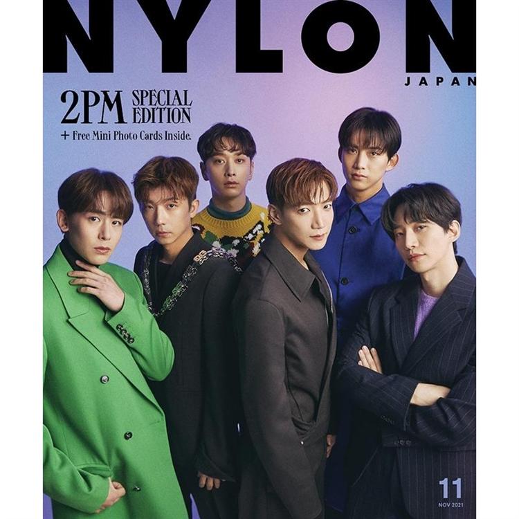 NYLON JAPAN Special Edition 11月號2021 封面：2PM【金石堂、博客來熱銷】